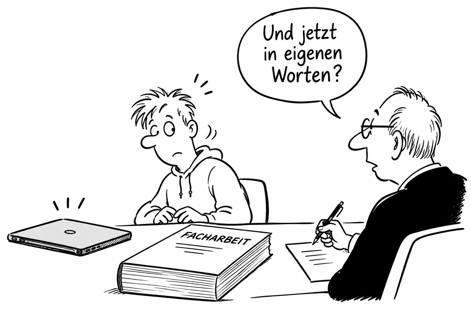 Schüler Prüfer Kolloquium
